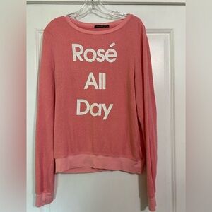 Wildfox Rose All Day Sweater